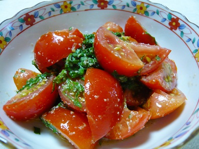 トマトと大葉のごまサラダ.JPG