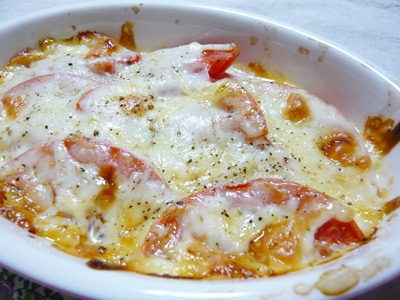 トマトのチーズ焼き.JPG