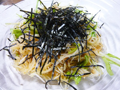 大根と水菜のサラダ.JPG