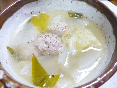 豚肉団子のスープ.JPG